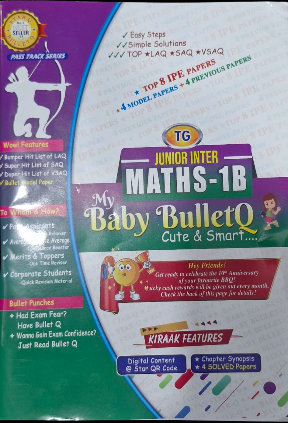 Bullet Baby Junior Inter MATHS 1B 2025-26 TG