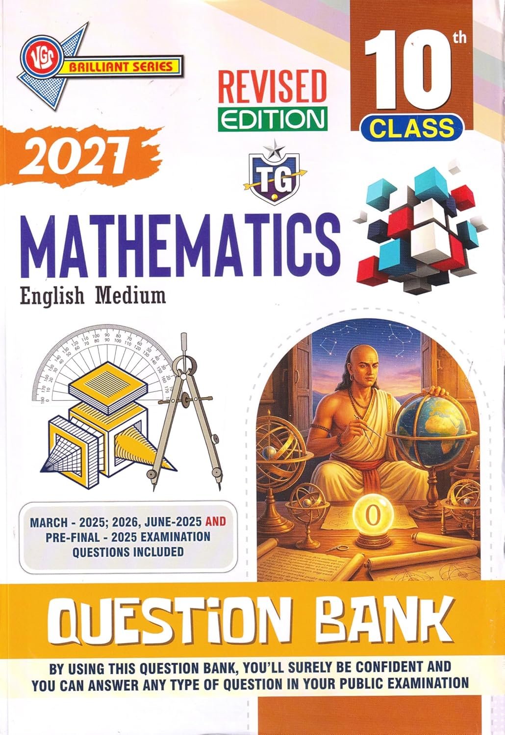 VGS GUIDE 10TH CLASS MATHS 2027 TELANGANA QUESTIONBANK