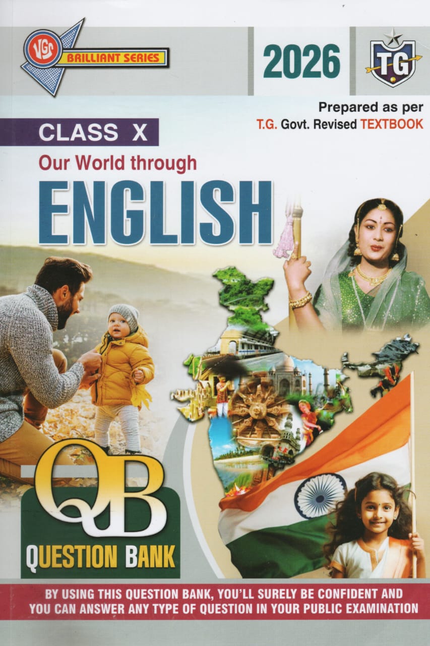 VGS GUIDE 10TH CLASS ENGLISH 2026 TELANGANA QUESTIONBANK