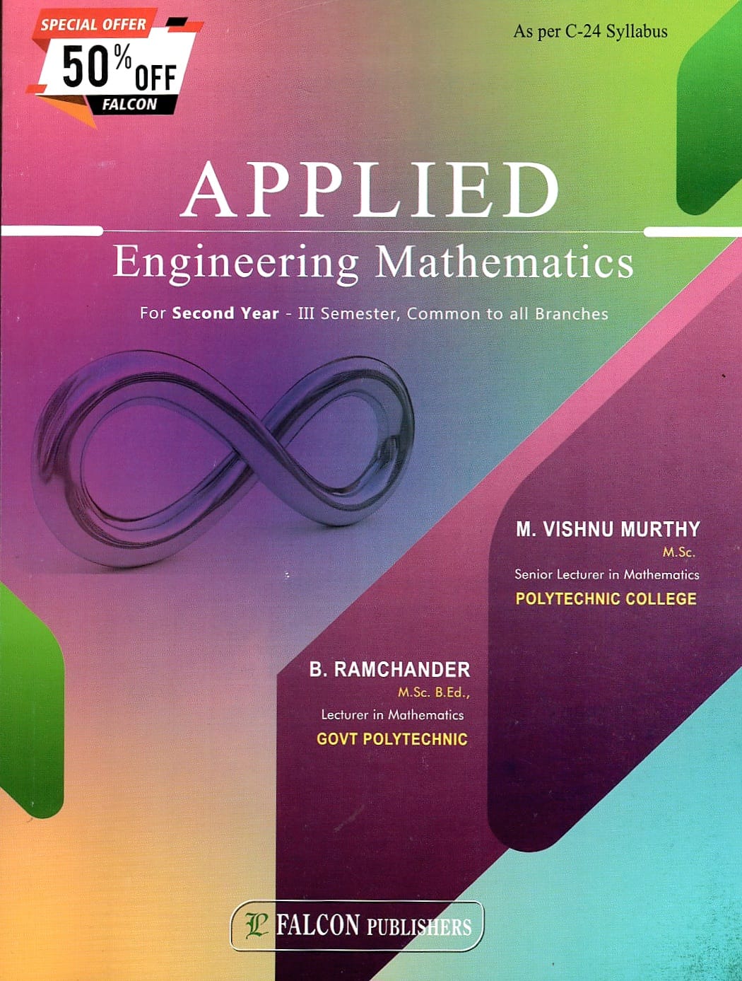 Falcon publishers Applied Engineering Mathematics 3rd semester