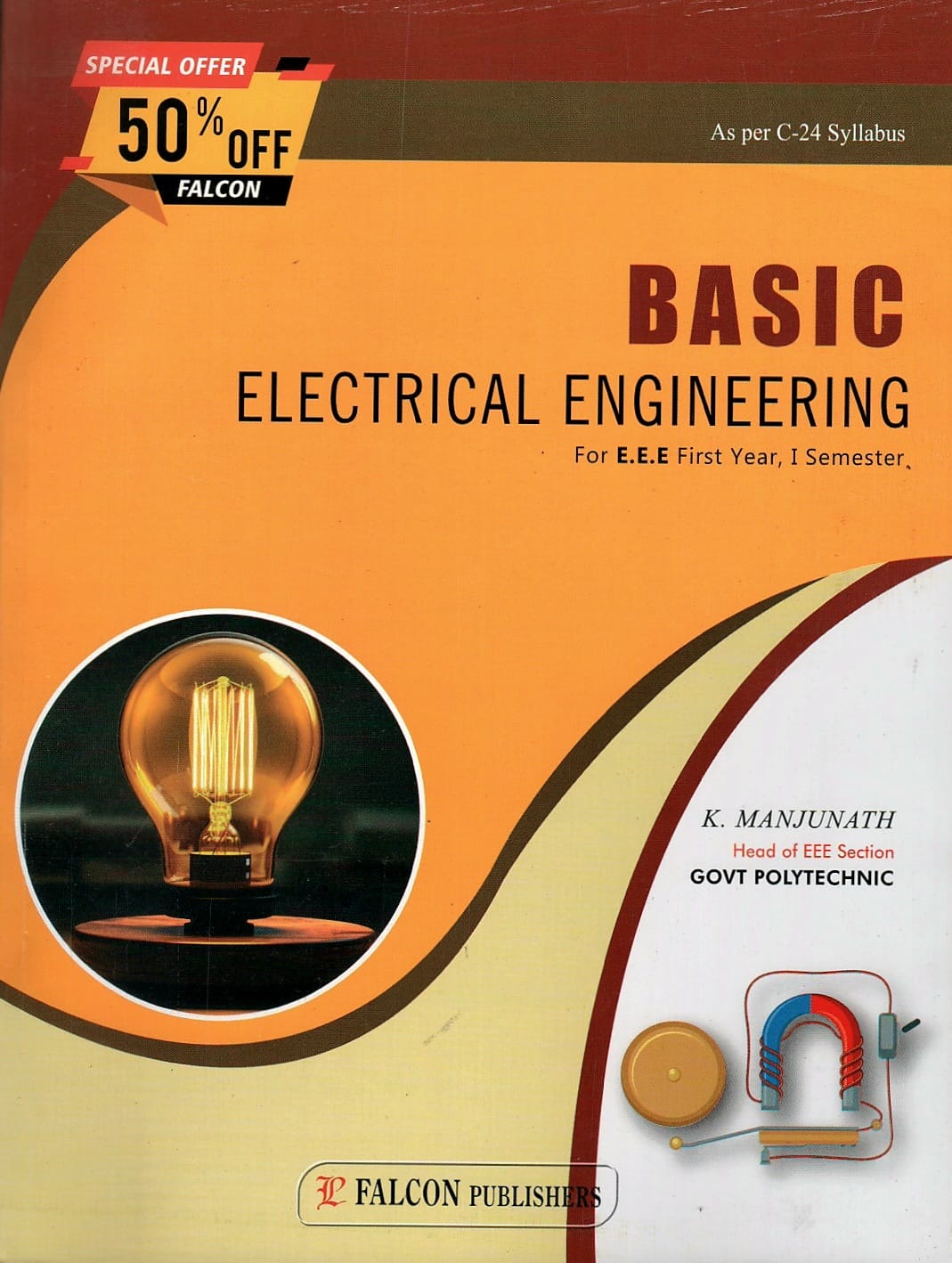 Falcon publishers Basic Electrical Engineering 1st semester