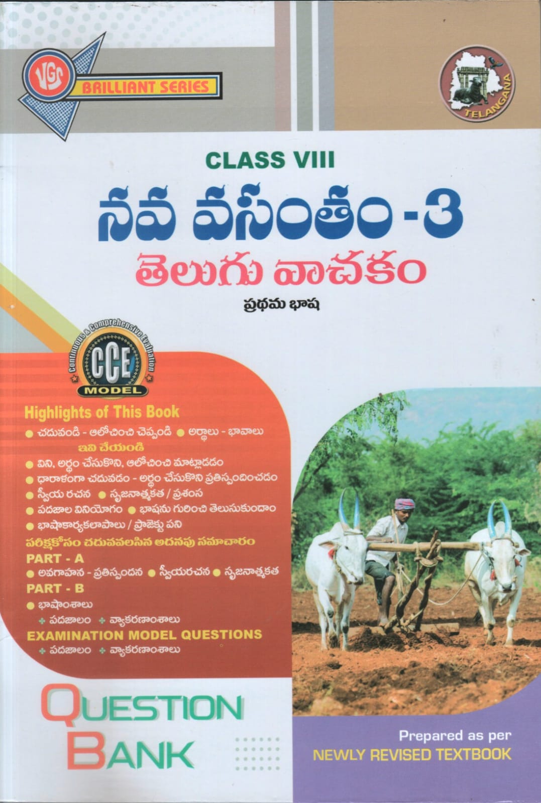 VGS QUESTIONBANK  8th CLASS Telugu