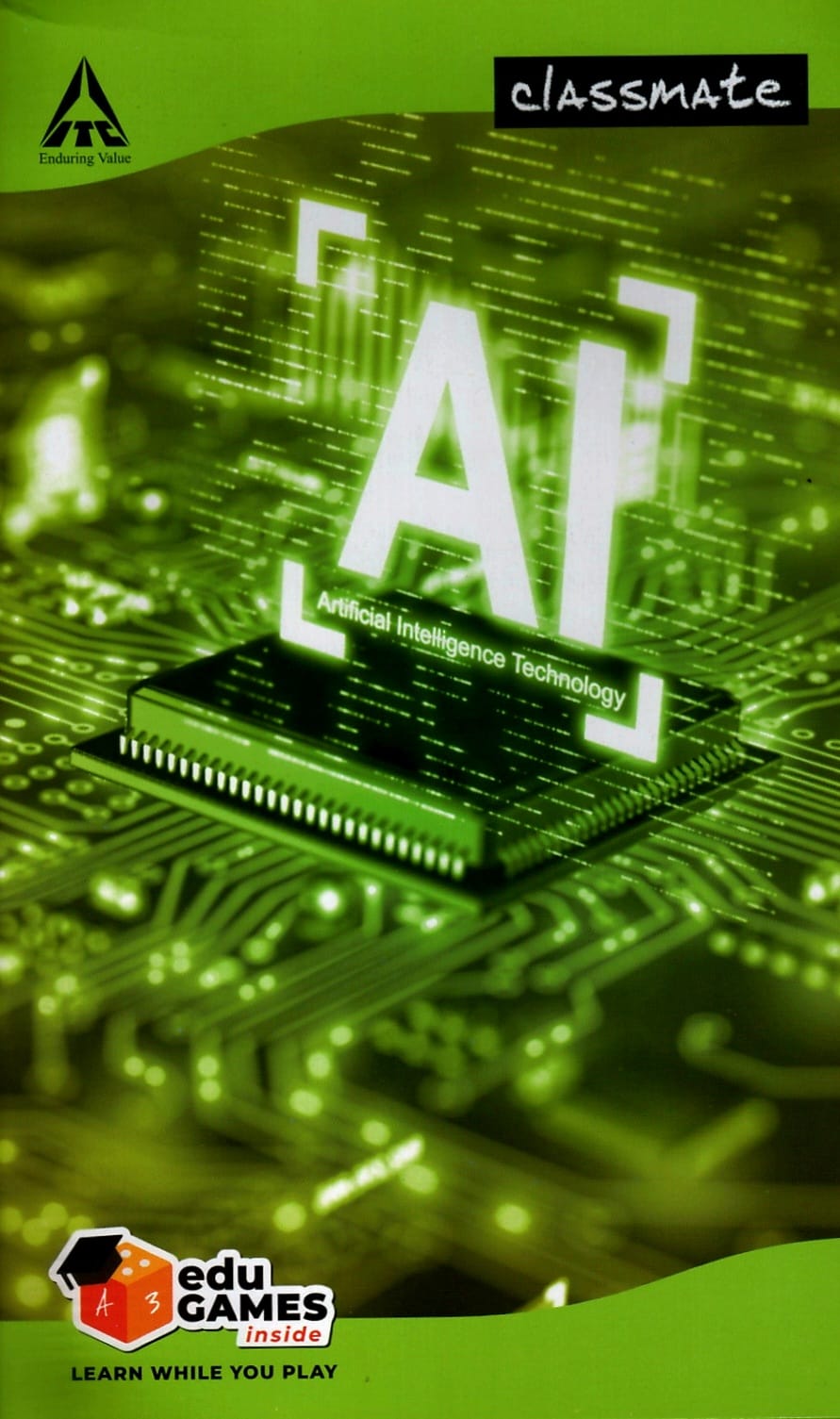 Classmate NoteBook Long 196 pages size 27.2x16.7 cm