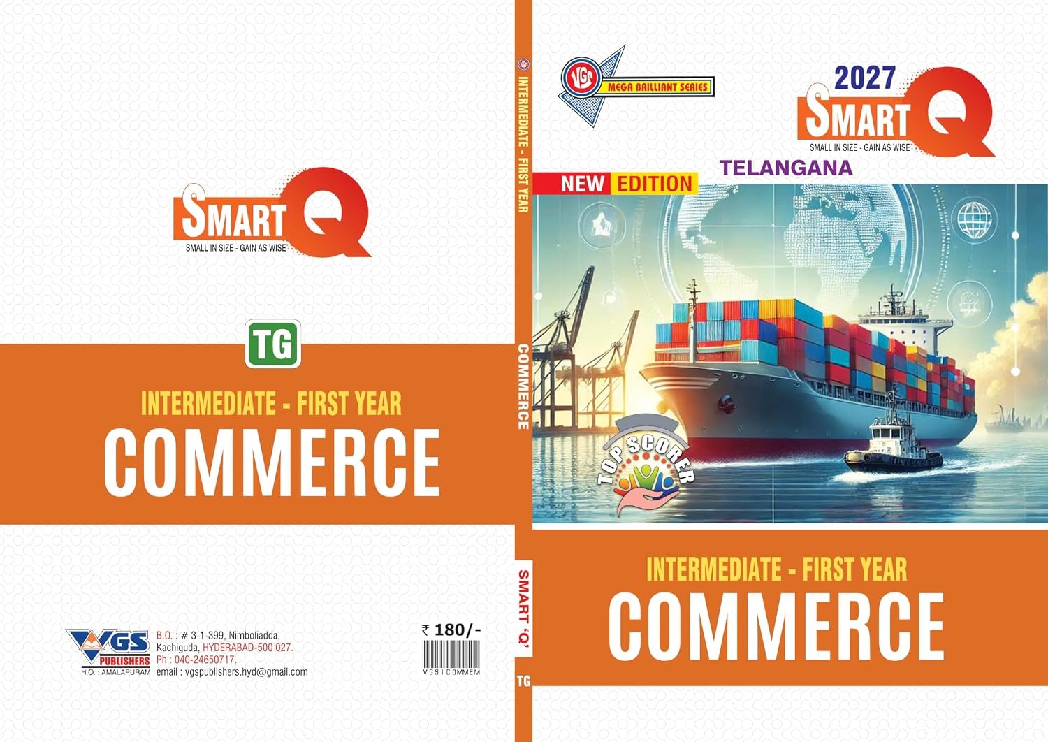 VGS  Inter 1st year Commerce SmartQ TG (CEC)