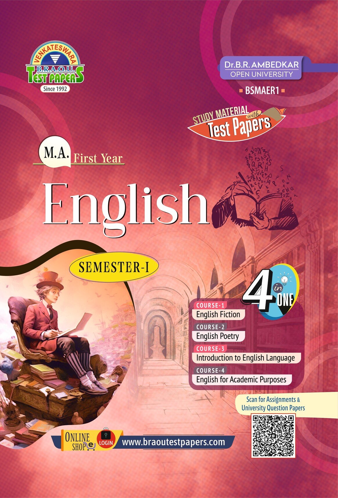 M.A - ENGLSIH Semester - I ENGLISH DRBRAOU